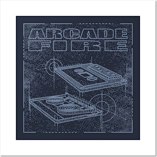 Arcade Fire Technical Drawing Posters and Art